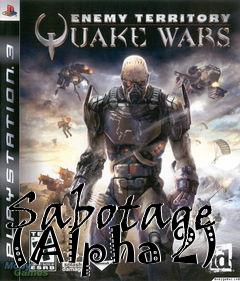 Box art for Sabotage (Alpha 2)