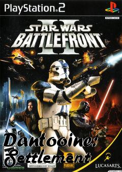 Box art for Dantooine: Settlement