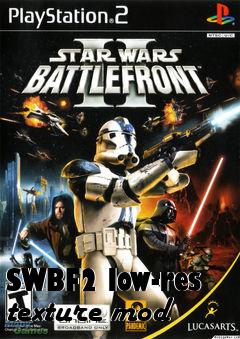 Box art for SWBF2 low-res texture mod