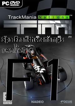 Box art for Spa-Franchorchamps realistic F1