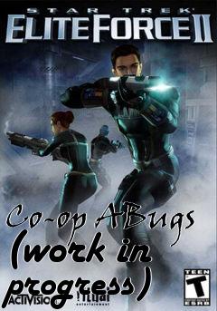 Box art for Co-op ABugs (work in progress)