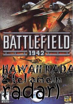 Box art for HAWAII RADAR 2 (el amein radar)