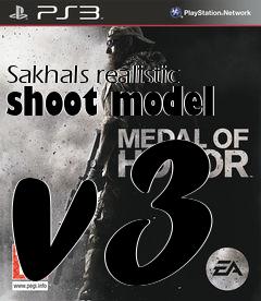 Box art for Sakhals realistic shoot model v3