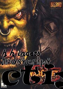 Box art for h h incets frostcript ctiy