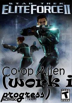 Box art for Co-op Alien (work in progress)