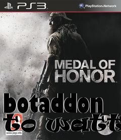 Box art for botaddon to watten