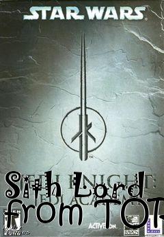 Box art for Sith Lord from TOR