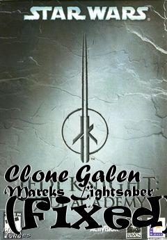 Box art for Clone Galen Mareks Lightsaber (Fixed)