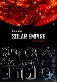 Box art for Sins Of A Galactic Empire