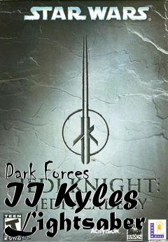 Box art for Dark Forces II Kyles Lightsaber