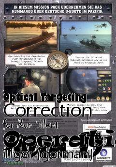 Box art for Operation Tiger (german)