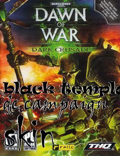 Box art for black templars dc campaign skin