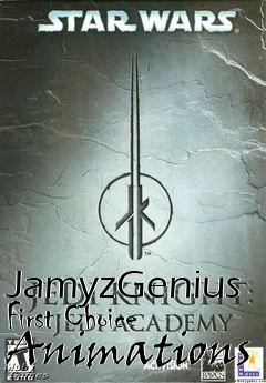 Box art for JamyzGenius First Choice Animations