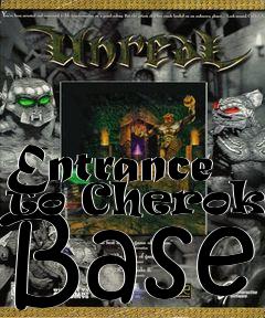 Box art for Entrance to Cherokee Base