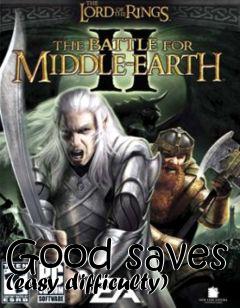 Box art for Good saves (easy difficulty)