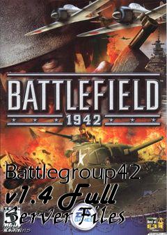 Box art for Battlegroup42 v1.4 Full Server Files