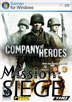 Box art for Mission: SIEGE