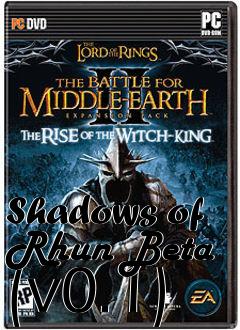 Box art for Shadows of Rhun Beta (v0.1)