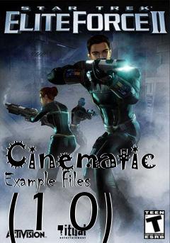 Box art for Cinematic Example Files (1.0)