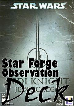 Box art for Star Forge Observation Deck