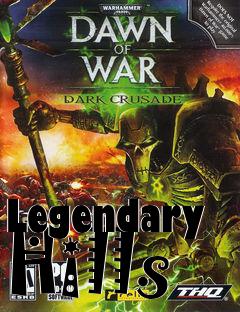 Box art for Legendary Hills