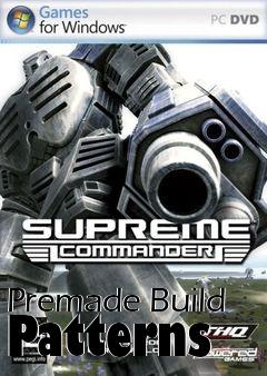 Box art for Premade Build Patterns