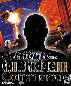 Box art for A tribute to Bridge Commander