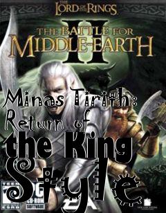 Box art for Minas Tirith: Return of the King Style