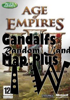 Box art for Gandalfs Random Land Map Plus TWC