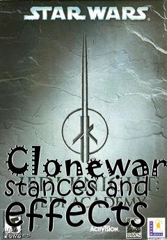 Box art for Clonewar stances and effects