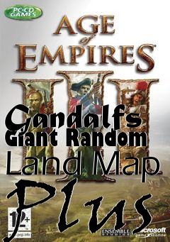 Box art for Gandalfs Giant Random Land Map Plus