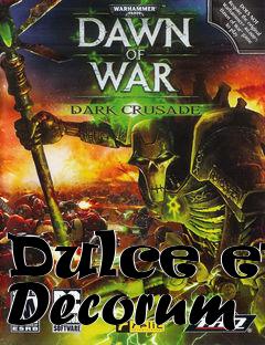 Box art for Dulce et Decorum