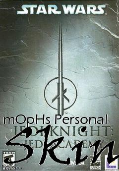 Box art for mOpHs Personal Skin