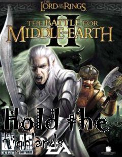 Box art for Hold the Highlands
