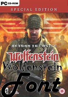 Box art for Wolfenstein Font