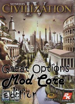 Box art for Great Options Mod Core Edition