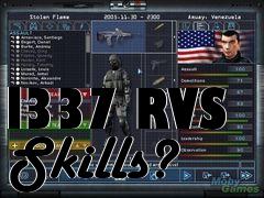 Box art for l337 RVS Skills?