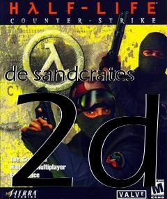 Box art for de sandcrates 2d