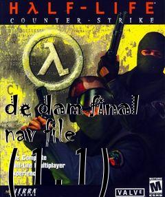 Box art for de dam final nav file (1.1)