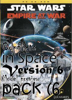 Box art for Conflicts in Space Version 6 Model preview pack (6