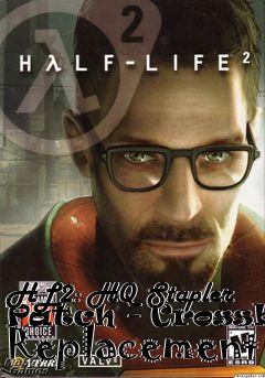 Box art for HL2: HQ Stapler Patch - Crossbow Replacement
