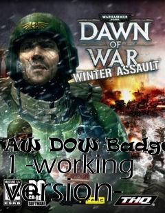 Box art for AW DOW Badgepack 1 -working version-