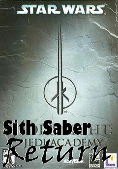 Box art for Sith Saber Return