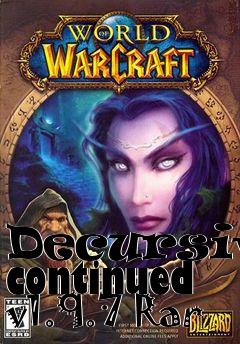 Box art for Decursive continued v1.9.7 Rar