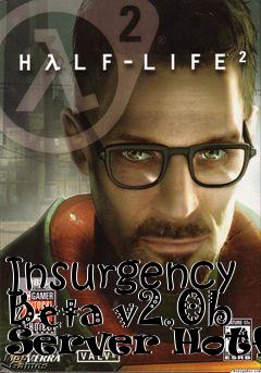 Box art for Insurgency Beta v2.0b Server Hotfix