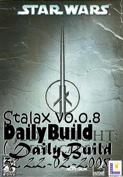 Box art for Stalax v0.0.8 DailyBuild (DailyBuild 32 22-02-2008