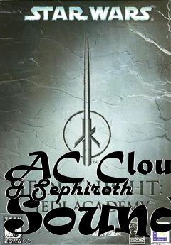 Box art for AC Cloud & Sephiroth Sounds