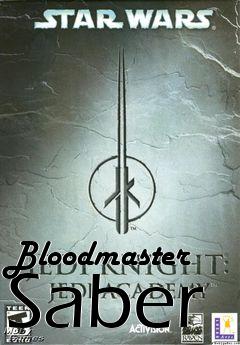 Box art for Bloodmaster Saber