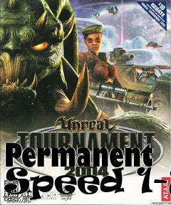 Box art for Permanent Speed 1-2