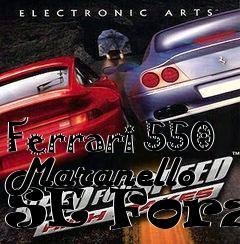 Box art for Ferrari 550 Maranello SE Forza